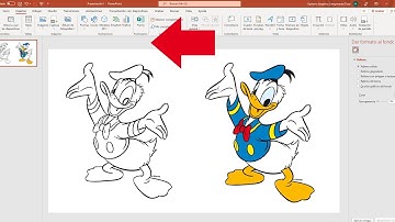 Como quitar el color de imagen para Colorear en PowerPoint
