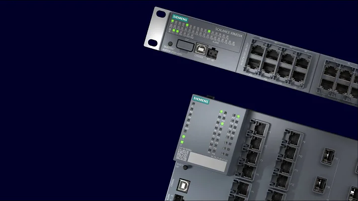 SCALANCE X-300 switches familiy: compact, flexible, future