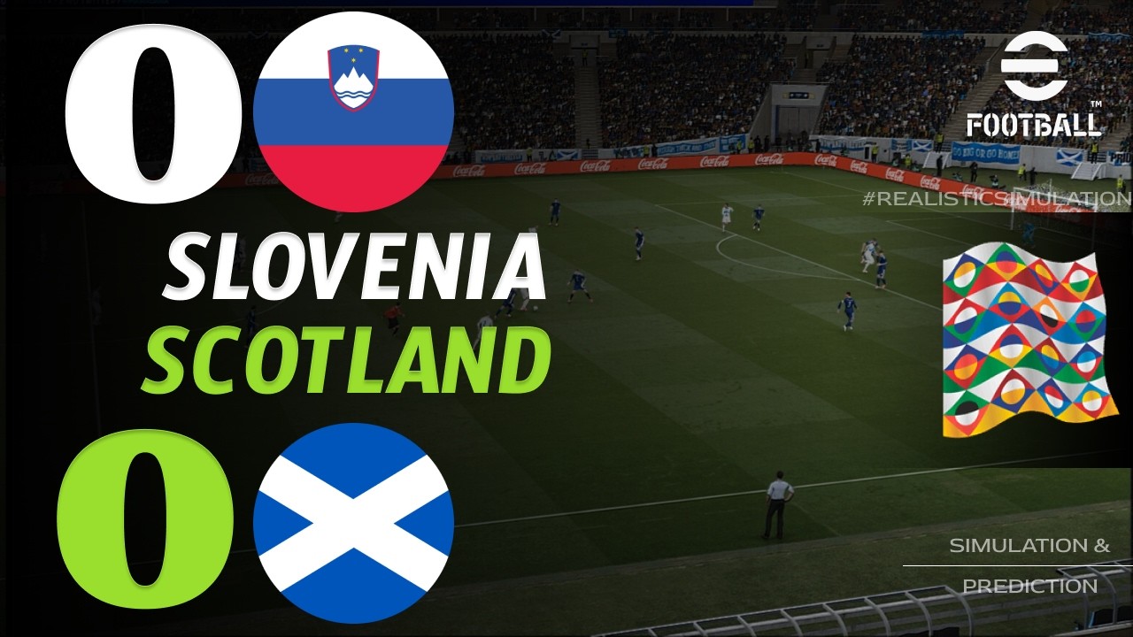 🔴 Slovenia vs Scotland | HIGHLIGHTS | UEFA Nations League 2026 - eFootball Gameplay