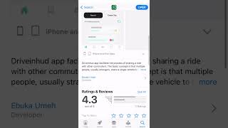 How to review and rate Driveinhud App screenshot 1