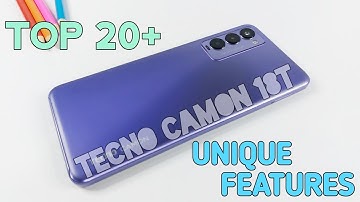 Tecno Camon 18t Top 20+ Unique Features | Hidden Setting Of Tecno Camon 18T