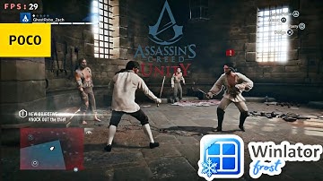 ASSASSIN CREED UNITY | WINLATOR FROST 10.1 V3 | BOTTLENECK | WITHOUT SCREEN RECORDING 20+FPS....