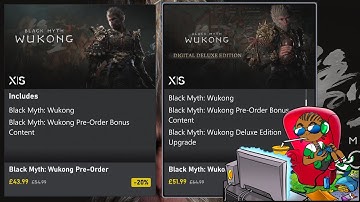 Black Myth: Wukong Xbox Edition Comparison | Standard vs Digital Deluxe + Preorder Bonus Breakdown