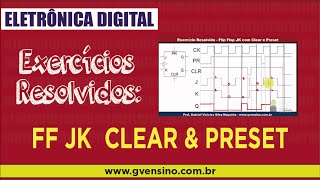 Digital Electronics Ii Jk Flip Flop Exercise With Clear And Preset