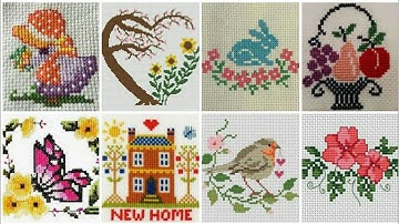 Marvelous Cross Stitch Pattern for Everything / punto de cruz / Cross Stitch for beginners