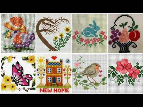 Marvelous Cross Stitch Pattern for Everything / punto de cruz / Cross Stitch for beginners