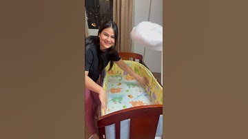 Hamari Khushi ♥️ Laado Ka Bed Ready Hai 😍 | Arshi Saifi | #babyhug #firstcry #babygirl #short