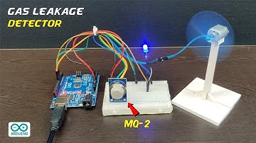 Gas Leakage Detector 🚨 Arduino Uno with Exhaust Fan || Inspire Award Working Project #arduinoproject
