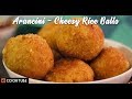 Arancini  cheesy rice balls  leftover rice  cheese balls recipe  italian food