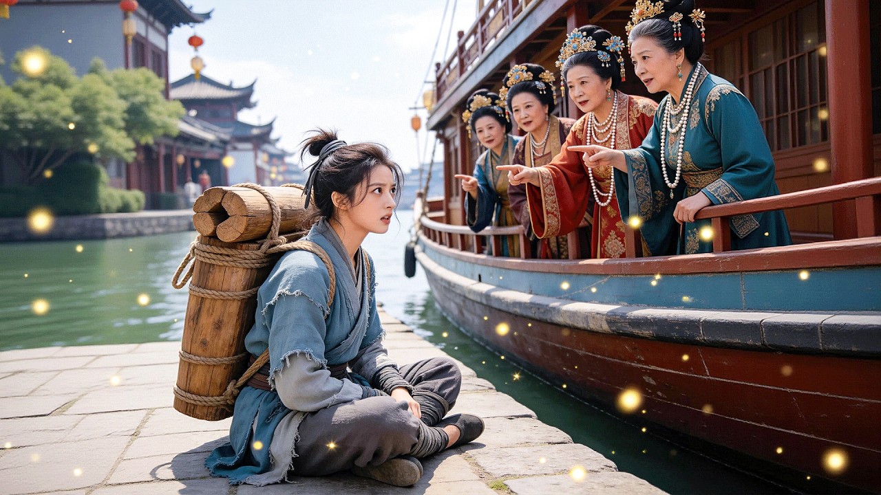 🔥女孩因性別被罵“晦氣”趕下船，10年後成爲京城第一首富華麗歸來，身份高貴打臉衆人！ #最火短剧