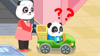 Baby Panda's Games: Supermarket #5 - Help Kiki to Buy Something for Birthday Party - Babybus Game