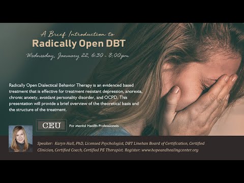 Vídeo: Què és l'acceptació radical de DBT?