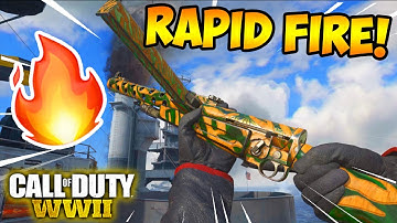 This CoD WW2 SMG Has Built-in Rapid Fire! (ZK 383 Best Class Setup)