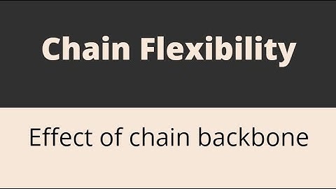 polymer chain flexibility