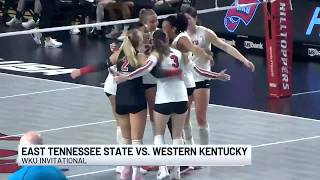 WKU volleyball sweeps ETSU to close nonconference schedule