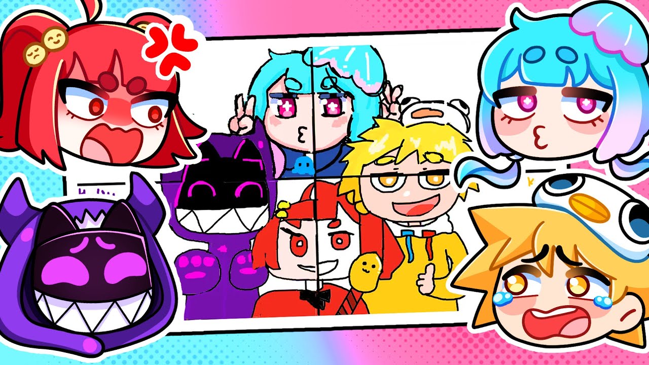 Turma da Batatinha DESENHOU mais FANARTS em CONJUNTO!