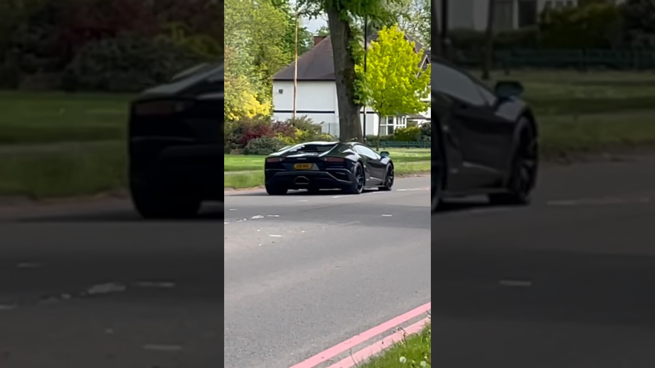 BLACKED OUT AVENTADOR S V12 YouTube