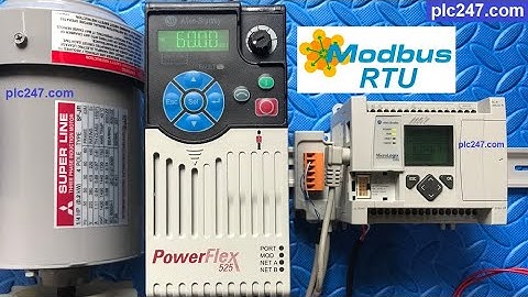 Micrologix 1100 "Modbus RTU" PowerFlex 525 VFD