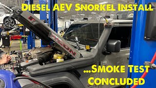 Jeep JL/JT Eco-Diesel AEV Snorkel Install & Testing