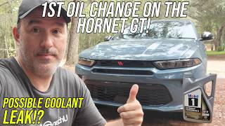 2024 Dodge Hornet GT: First Oil Change DIY & Hidden Coolant Leak Check + Reset Oil Light