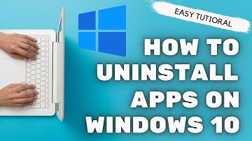 How to Uninstall WINDOWS 10 PROGRAMS | REMOVE WINDOWS 10 APPS | Updated 2024 [Tutorial]