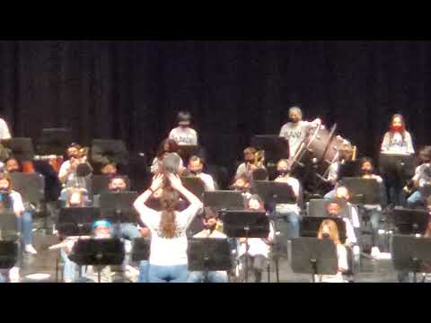 Marine Creek middle school 2021 UIL Beginner band