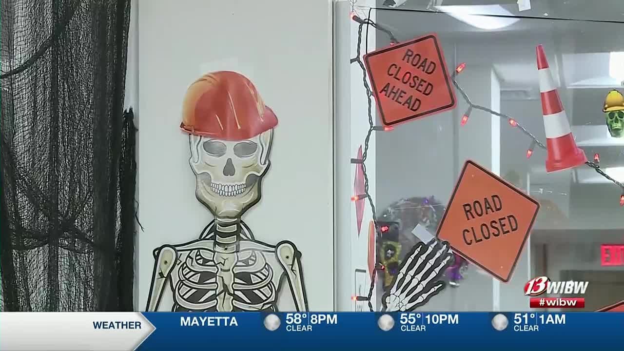Shawnee County District Courthouse gets in the Halloween spirit with decorating contest