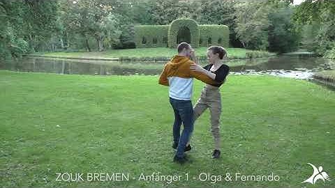 ZOUK LEVELS - 1 of 5 - Beginner 1 / Anfänger 1 - Olga & Fernando from Bremen