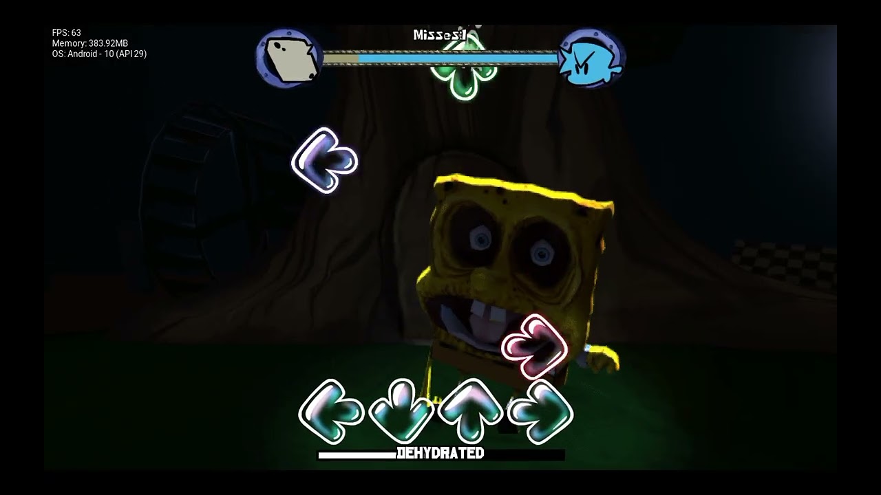 fnf Bob esponja en rtx en android y zip