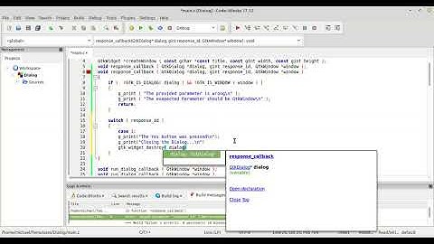 GTK - GtkDialog Part-07