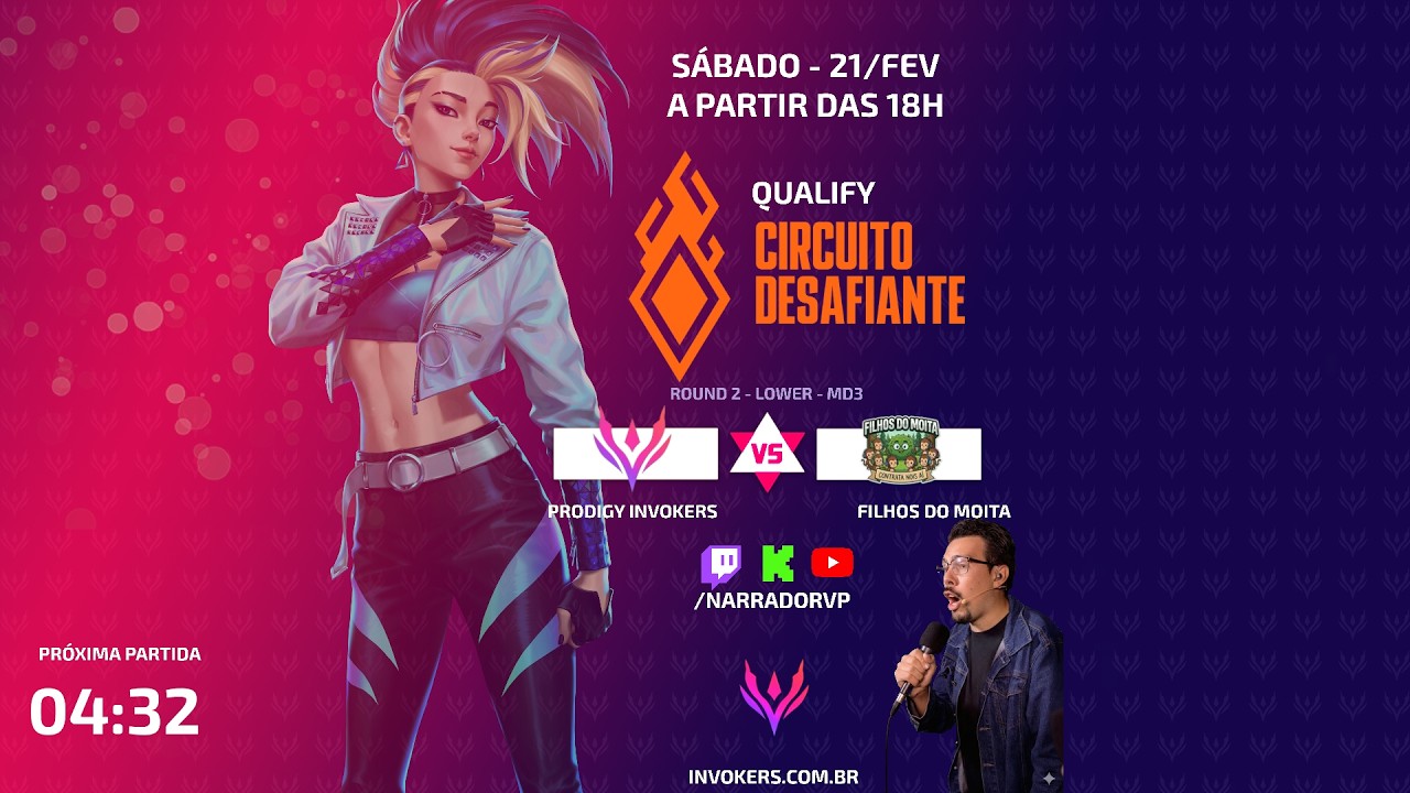 Watchparty Invokers - Com Narração - QUALIFY CIRCUITÃO 2026.1 - Dia 2