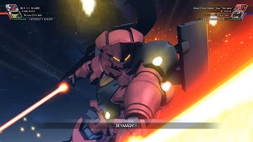 SD Gundam G-Generation Cross Rays - Ahead Close-Combat Type "Sakigake" All Animations