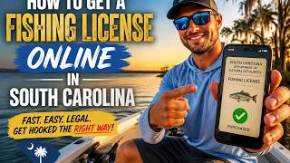 How to get a fishing license online in South Carolina