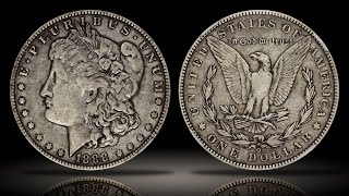 1888-O Morgan Dollar Hot Lips DDO Top 100 VAM-4 NGC VF30 Doubled Die Obverse