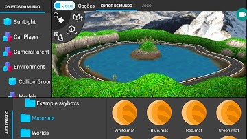 3d Racing game made with ITsMagic Engine on Android.