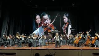 Vivaldi Concerto in A Minor 3 Mvt , Liam Gunawan (6YO) ft Iskandar Widjaja and SOS