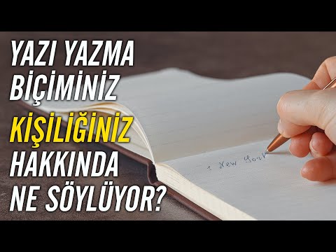 Video: El Yazısı Analizi (Graphology) (Resimli)