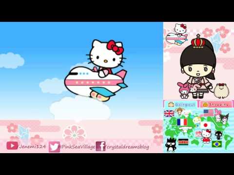 Playing Travel Adventures with Hello Kitty