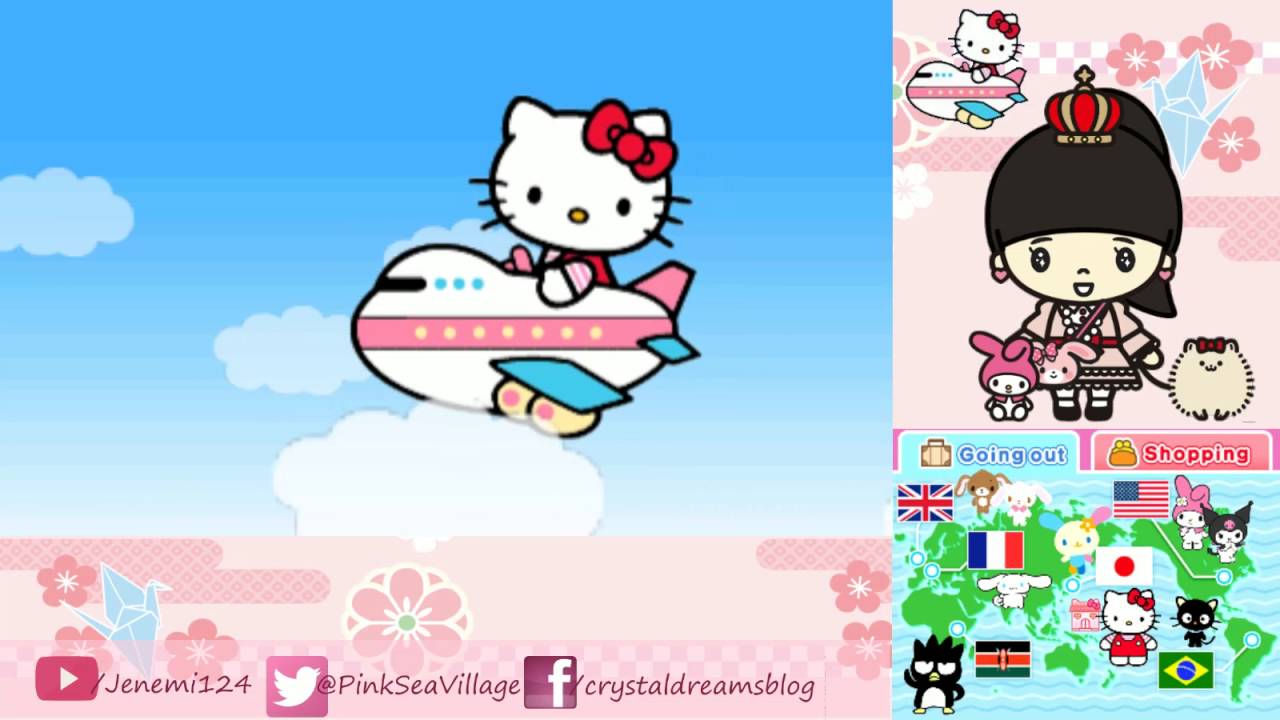 hello kitty trip to the sky