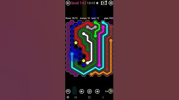 How To Solve Flow Free Hexes 12x12 Mania Level 142 Board Walk Through Solution Walkthrough