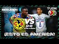 Resumen y goles  amrica 2vs2 pachuca  cl2024  liga mx 4tos  tudn