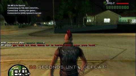 L4D San Andreas SA:MP zombie server gameplay SP