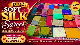 750/- Offer Stock Clearance 🤩 Sale Soft Silk Sarees 🥳 | Sri Deiva Mahal Tex Elampillai screenshot 3