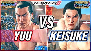 T8 🔥 Yuu (Feng) vs Keisuke (Kazuya) 🔥 Tekken 8