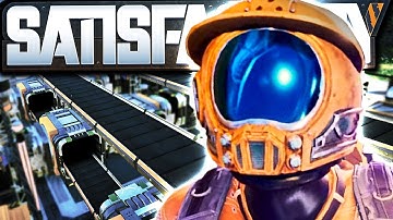 Our Automated MEGA FACTORY Begins! | Satisfactory Early Access Alpha Gameplay Ep 2
