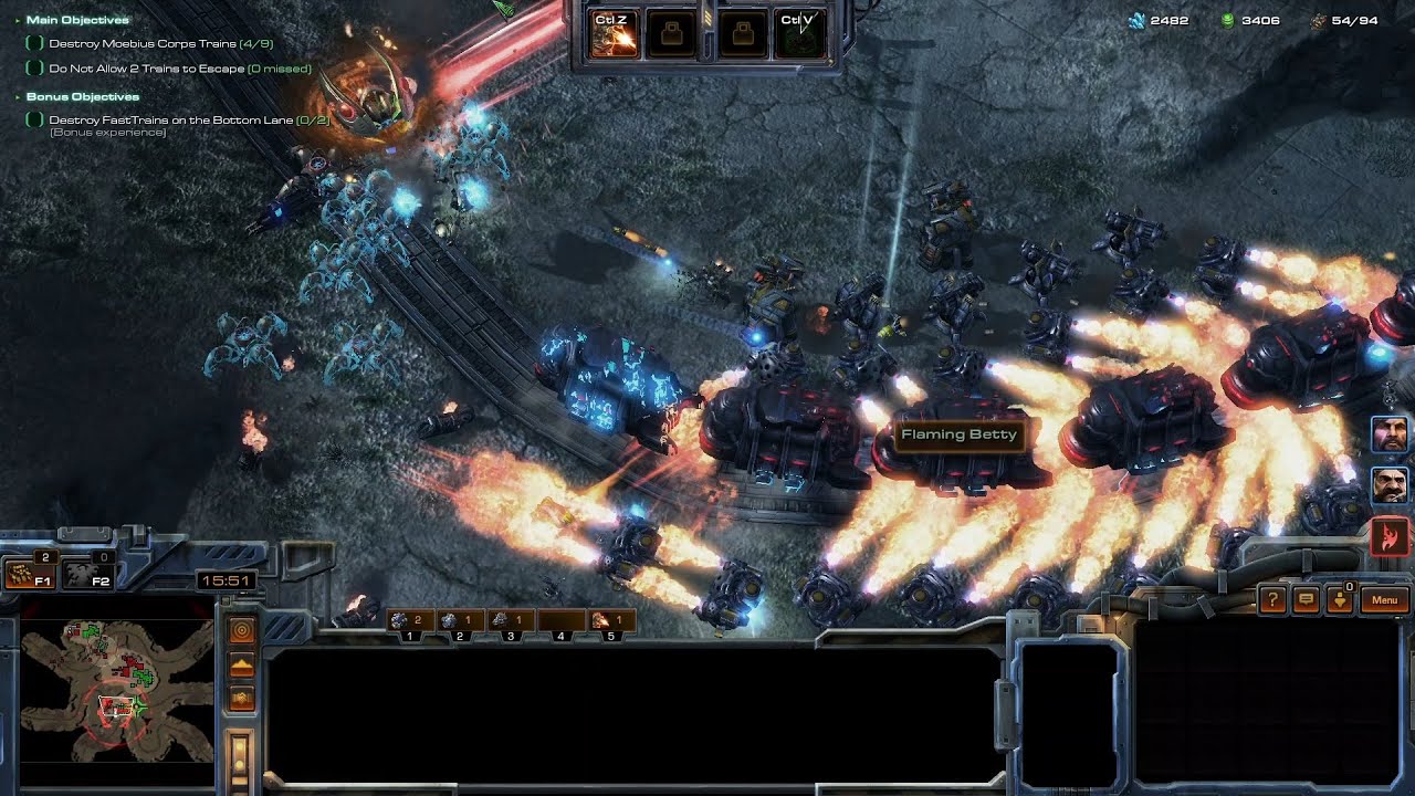 Swann & Mengsk Destroy Brutal Oblivion Express | StarCraft 2 Co-op Gameplay