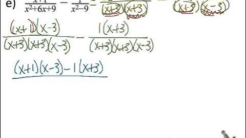 8.5 Addition, Subtraction, & Complex Fractions