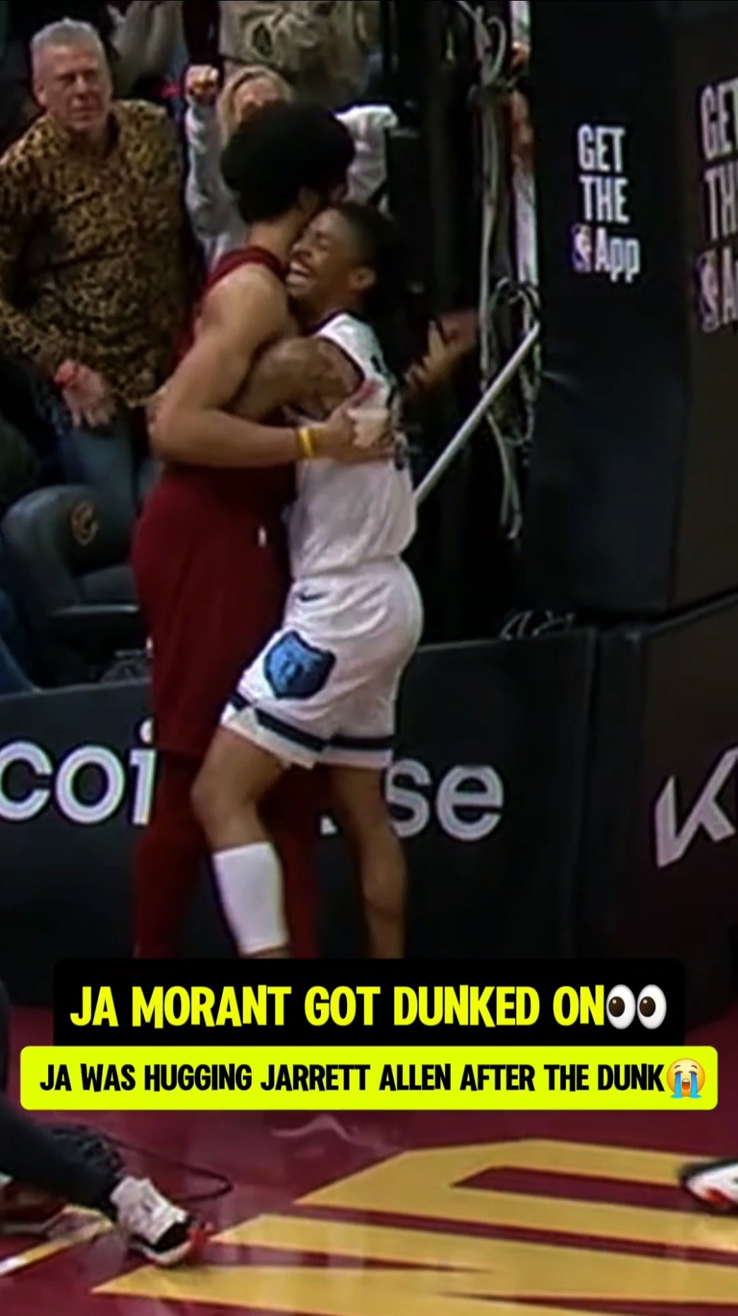 Ja couldn't help but laugh?