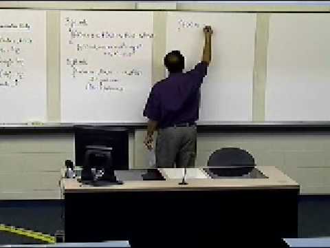 Chapter 07.05: Lesson: Gauss Quadrature Rule: n-Point Rule