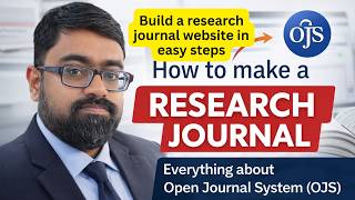 Build a research journal website by yourself by very easy steps | Open Journal System (OJS) Video 5